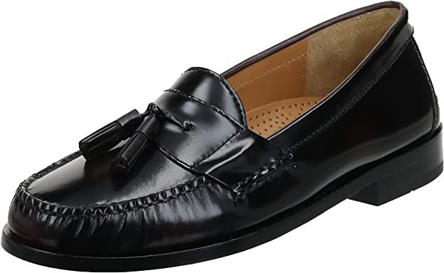 COLE HAAN Men's Pinch Tassel Loafer, Size US 11 D / UK 10, Burgundy, 03507,