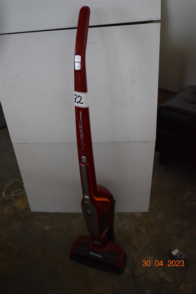 "Electrolux" Ergo Rapido Lithium 2in1 Cordless Vacuum Cleaner Auction (00329041094) Grays