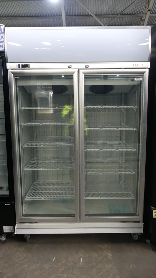 Bromic 2d Df Sm Ce Uf1000lf Self Contained 2 Door Upright Freezer Auction 0010 5052735