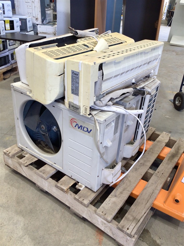 2x 2018 MDV MSC12HRN1QD0G Air Conditioner (Dandenong South) Auction (00203025361) Grays