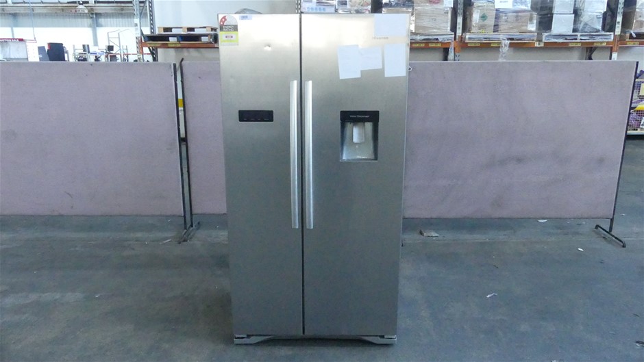Hisense Stainless Steel 610L Side by Side Fridge (HR6SBSFF610SW