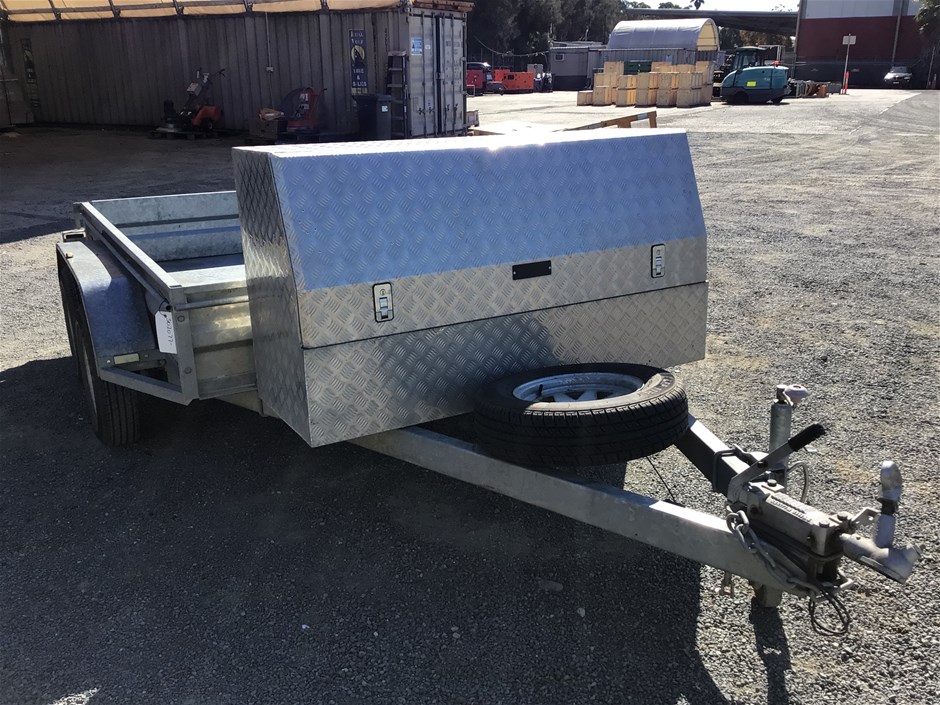 Unreserved 2017 Felk Engineering SB9 Box Trailer
