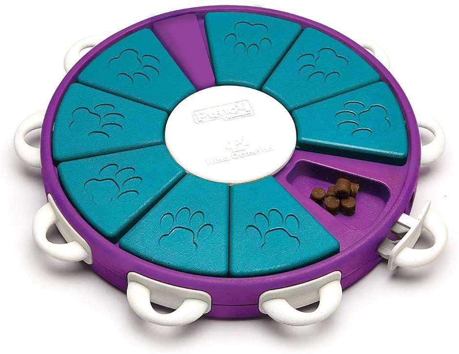 NINA OTTOSON Outward Hound Dog Twister Feeding Puzzle, Level 3 (Advanced).