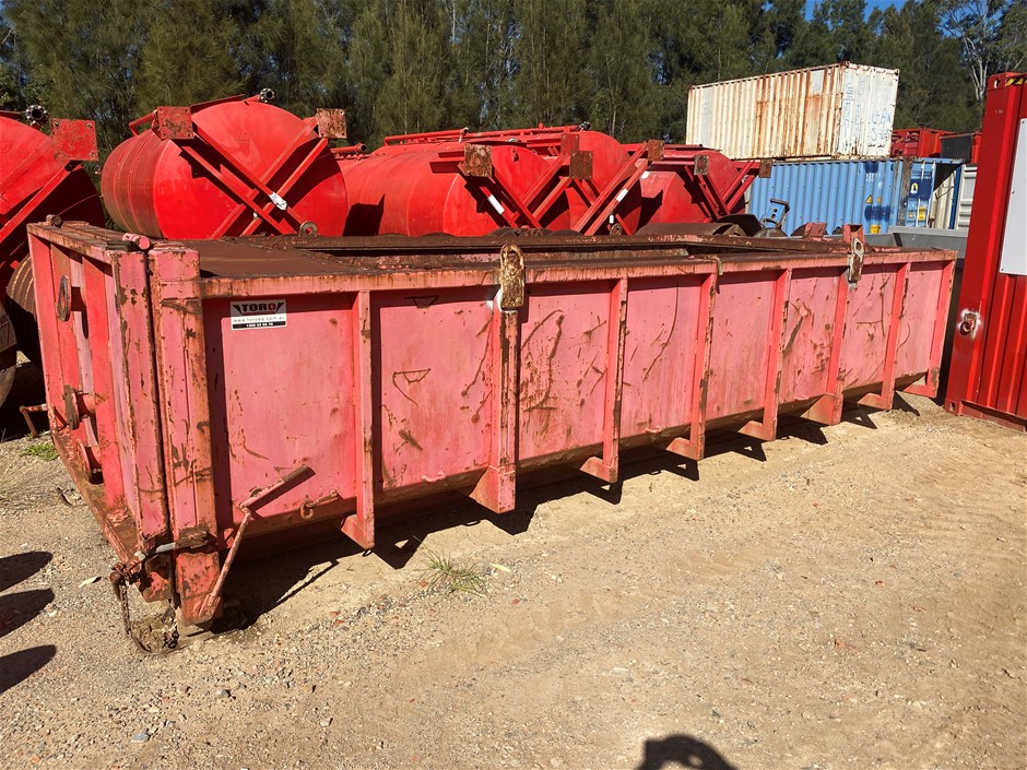 Toro Industrial Sludge, Slurry & Waste Hooklift Bin Auction (0034 ...