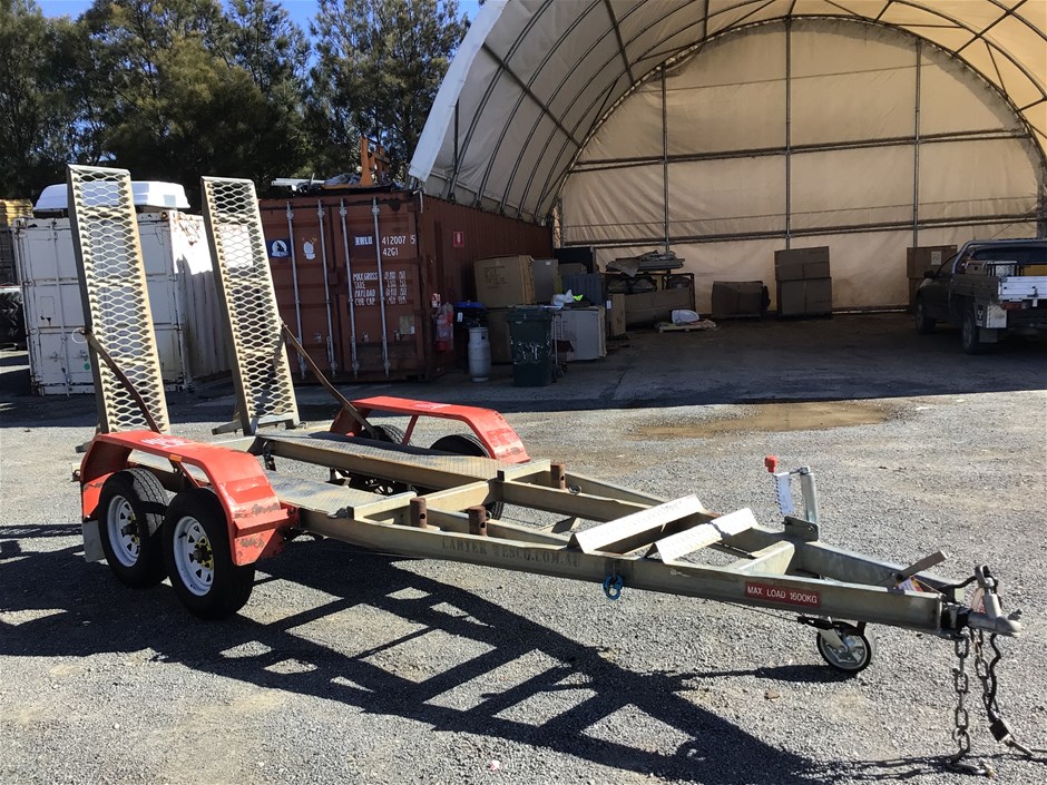 <p>2014 Carter Wesco BT225 Tandem Plant Trailer</p>