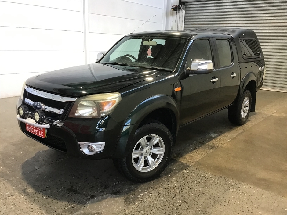 2009 Ford Ranger XLT 4X4 PK Turbo Diesel Manual Dual Cab