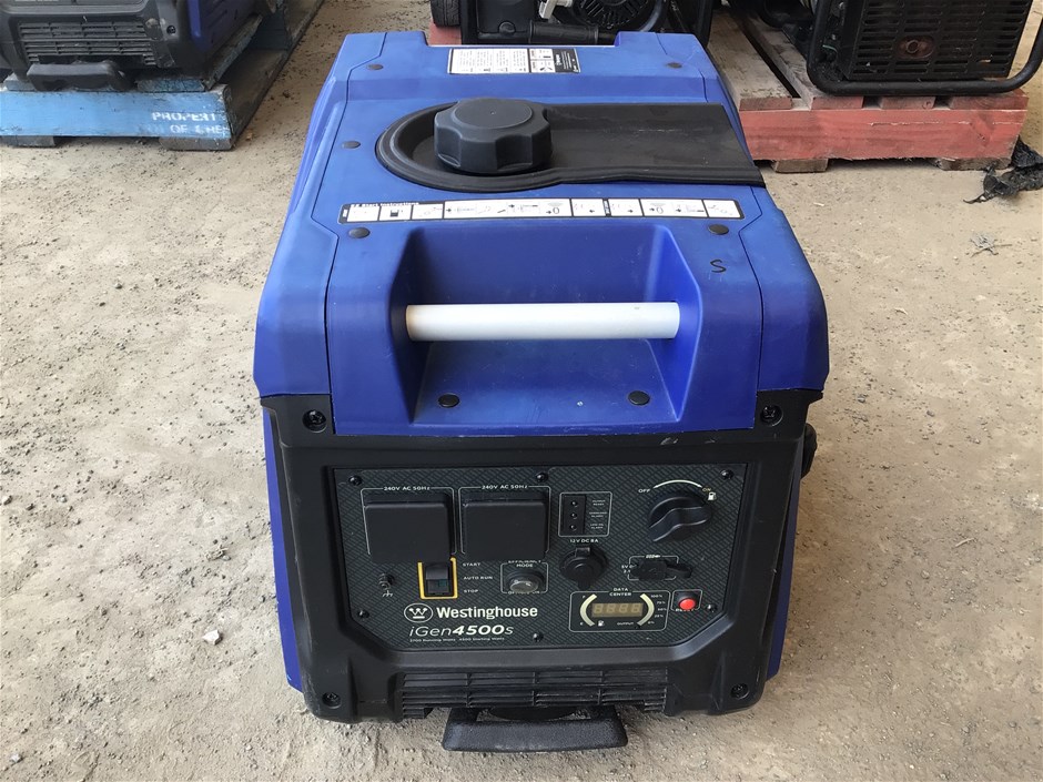 Unreserved Westinghouse, Kings & Ryobi Generators