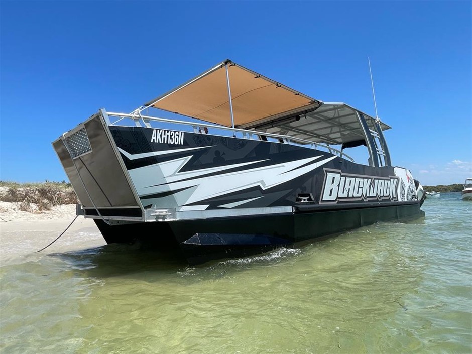 2019 Mancraft 10M Landing Craft Pontoon Boat