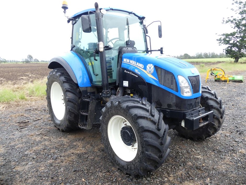 Circa 2018 New Holland T5.105/Electro Command Tractor Auction (0014 ...