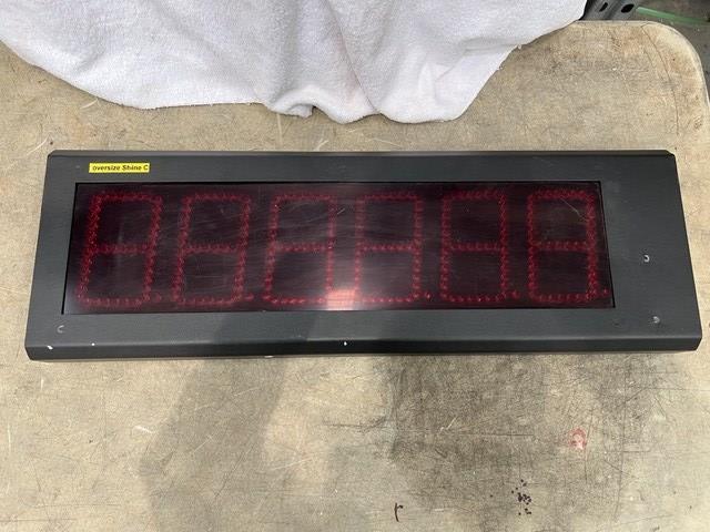 Light Up Number Sign Auction (0150-9041653) | Grays Australia