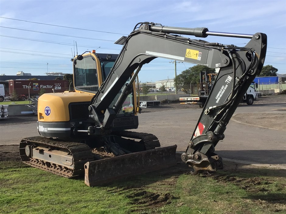 Volvo ECR88 Hydraulic Excavator Auction (00013025450) Grays Australia