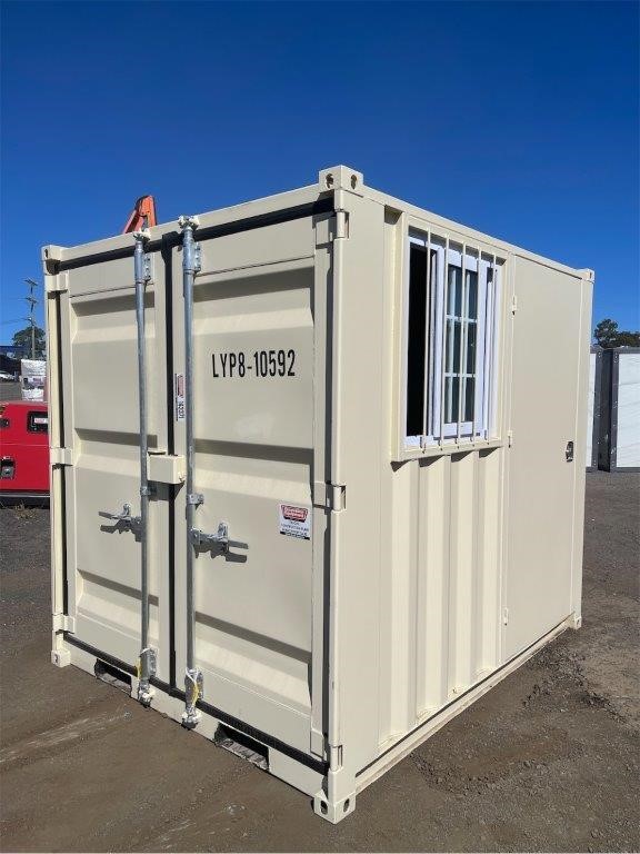 Unused 8ft Storage Container Auction (00027044957) Grays Australia
