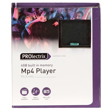 Buy PROlectrix 4 GB MP4 Player 1.8