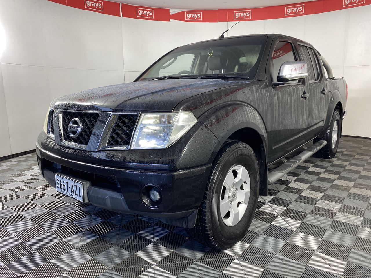 2008 Nissan Navara ST-X 4X4 D40 Turbo Diesel Automatic Dual Cab Auction ...