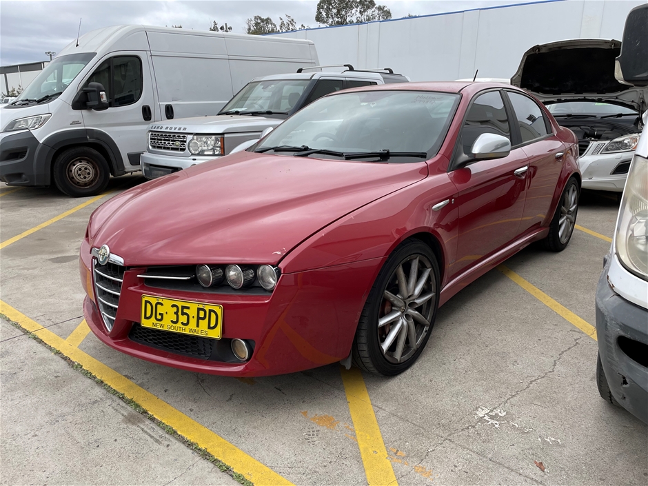 2008 Alfa Romeo 159 JTD 140 Turbo Diesel Automatic Sedan Auction (0001 ...