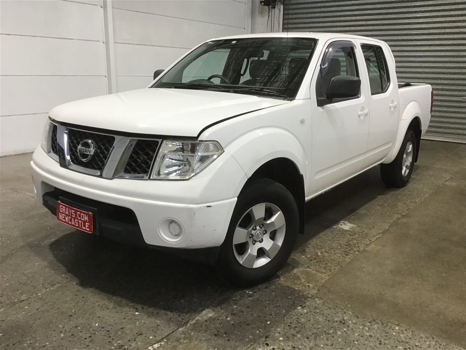 2009 Nissan Navara RX (4X4) D40 Turbo Diesel Manual Dual Cab Auction ...