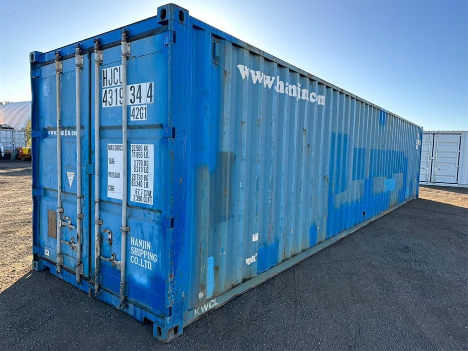 Used 40ft Shipping Container Auction (00027045051) Grays Australia