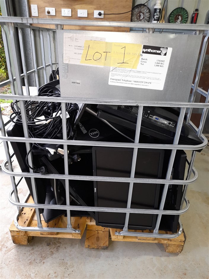 Unreserved BULK LOT Dell Monitors & IT Peripherals - WA Pick