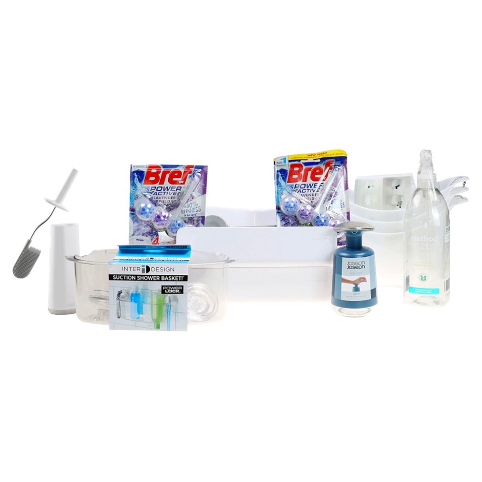 8 x Assorted Bathroom Accessories, Content As Pictured. NB Some Items