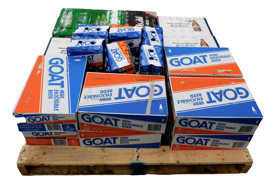 Pallet of Approx 402 Assorted Cans and Bottles of Beer Auction (0008