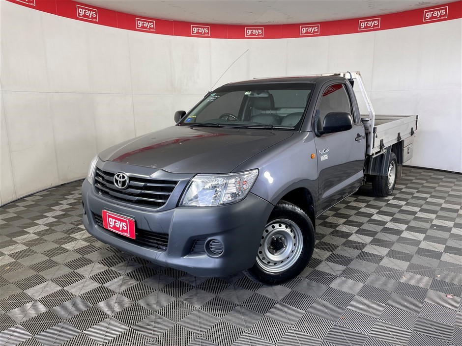 UNRESERVED 2012 Toyota Hilux 4X2 WORKMATE Manual Ute