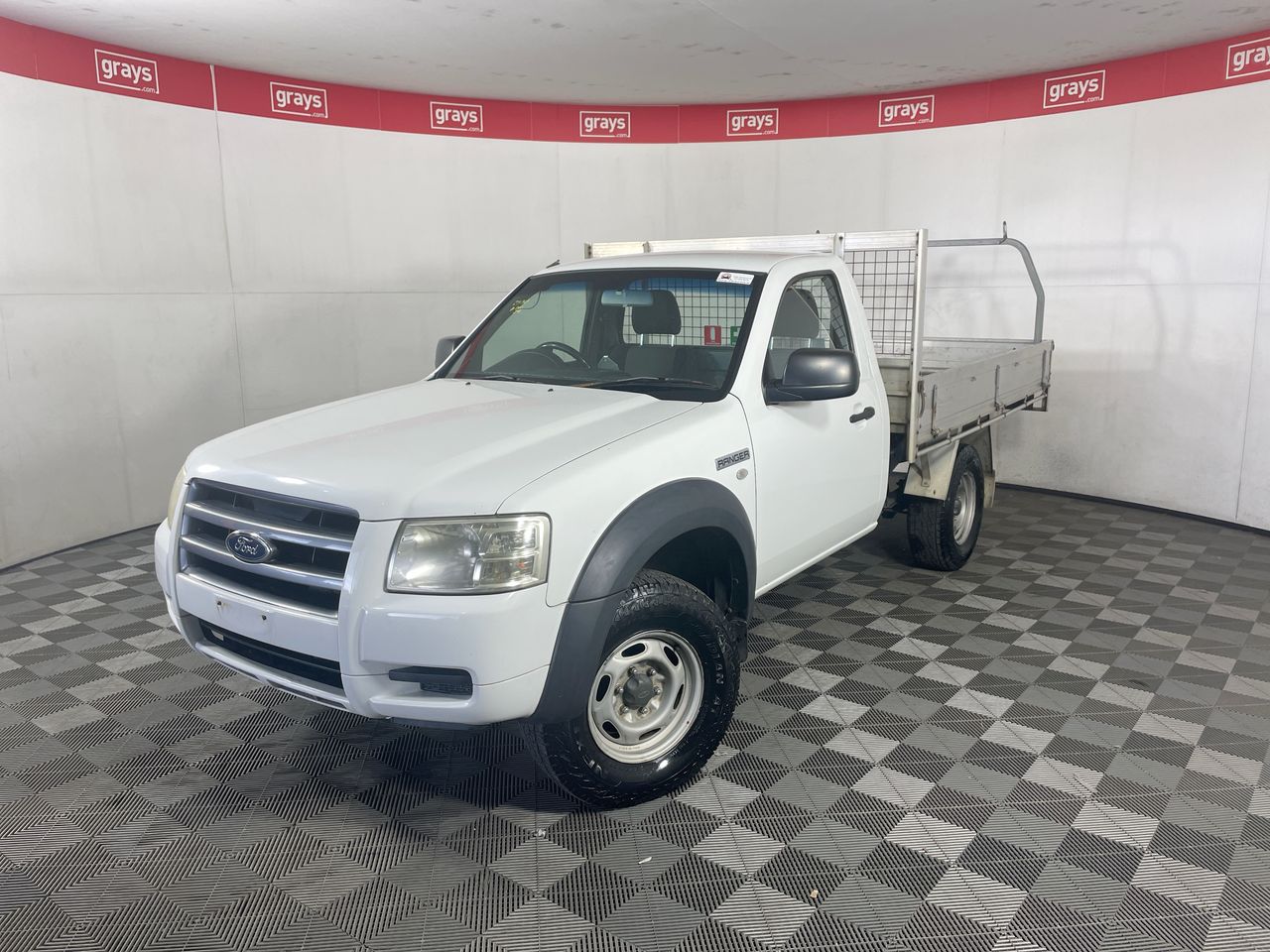 2008 Ford Ranger XL 4x2 Single PJ Turbo Diesel Manual Cab Chassis ...