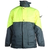 HARD YAKKA Jacket, 3/4 Length, Size XL, Zip/Stud Front Closure, Concealed H