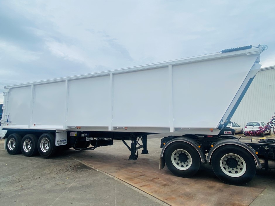 2023 Multisteel Tip Over Chassis Tipper Trailer - Vic