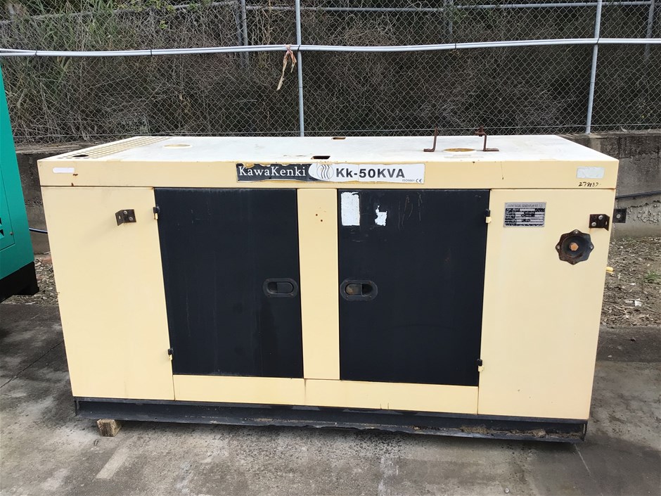 Kawakenki KK-50 Generator Auction (0172-5052882) | Grays Australia