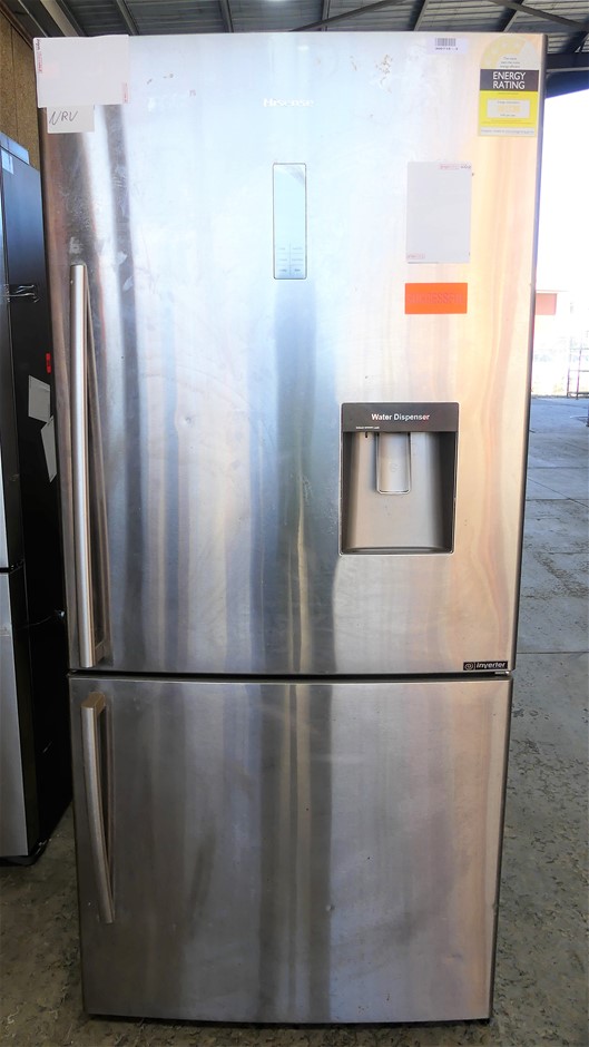 Hisense 514L Bottom Mount Fridge HR6BMFF514SW Auction (00112187907