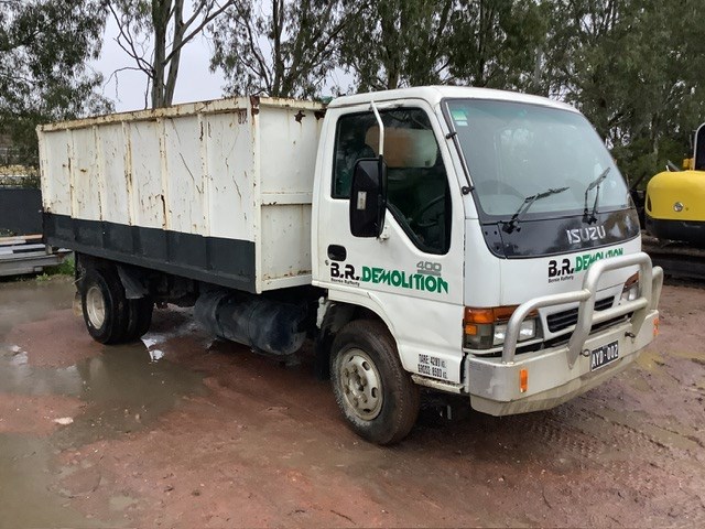 Trucks, Skip Bins, Generator and Portable Building