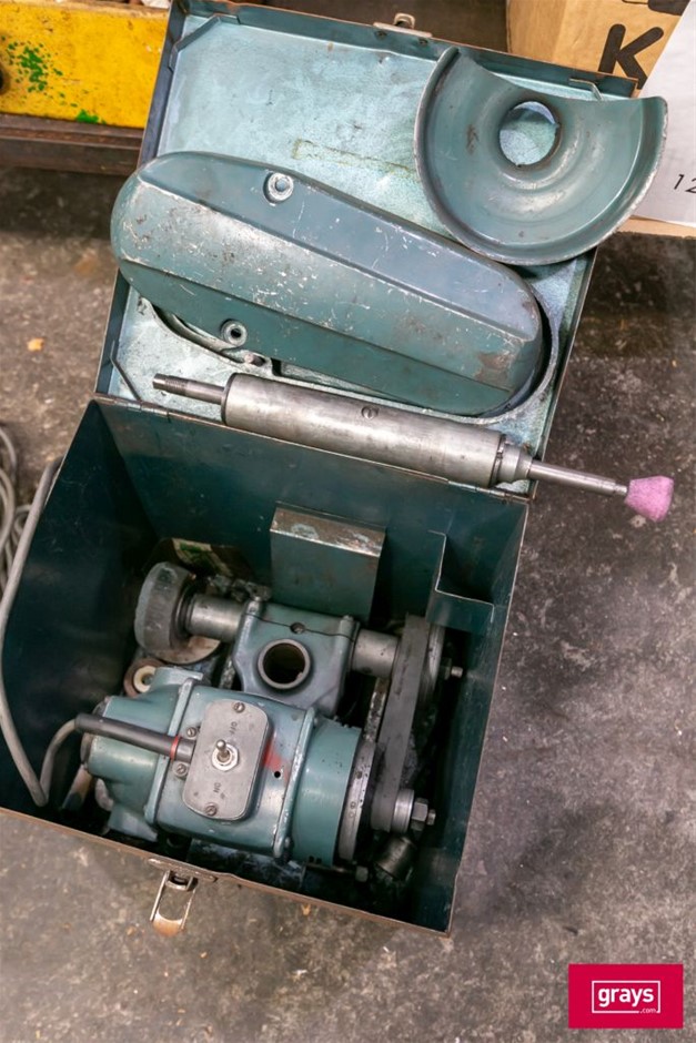 Lathe Barrel Grinder Attachment in Steel Case Auction (00485052828