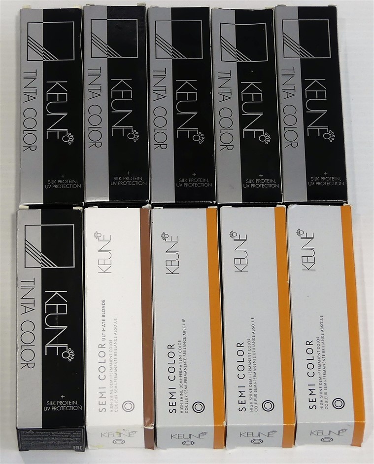 Bulk Lot Box of Hair Colour By Keune in Assorted Blonde Colour(s ...