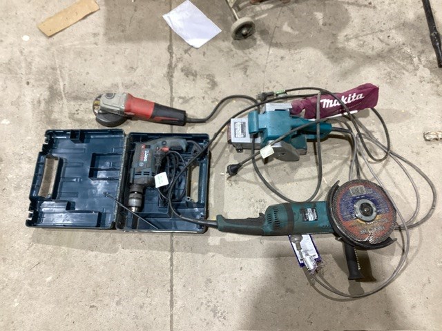 4 Assorted Electric Power Tools Auction (0067-3026115) | Grays Australia