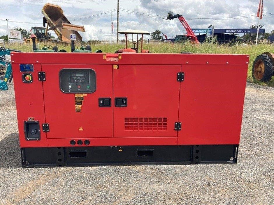Unused 2023 Silenced 110kVA Generator Auction (0001-7045476) | Grays ...