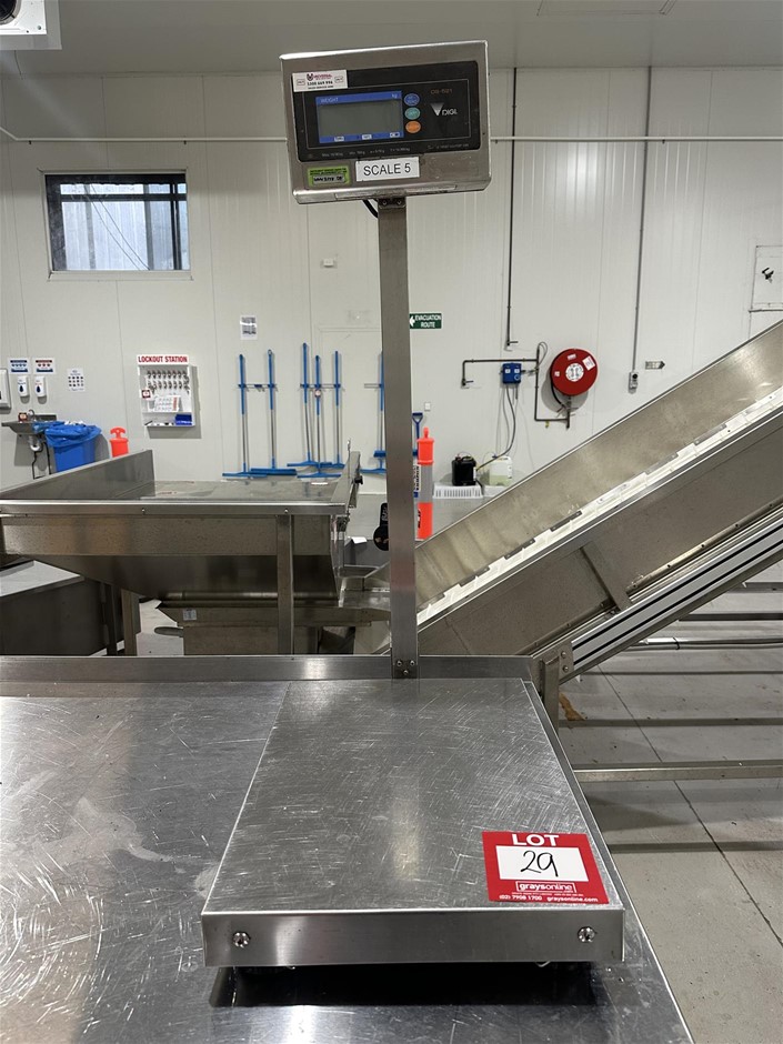 TERAOKA Digi DS-521 weighing scale Auction (0029-3025862) | Grays Australia