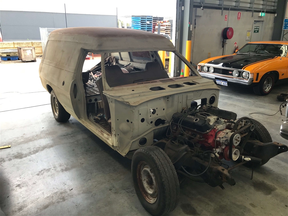 1977 Holden HZ Panel Van Restoration Project (Factory V8)