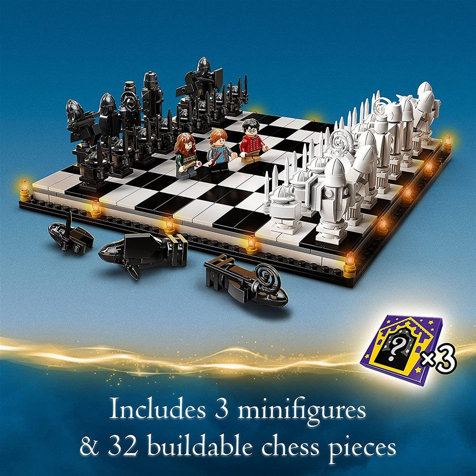 LEGO Harry Potter Chess 1  Lego harry potter, Harry potter chess, Harry  potter chess board