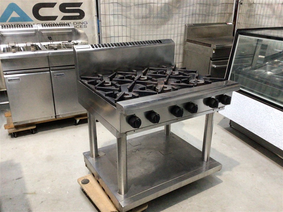Waldorf 6 Burner Gas Cooktop Auction (00063025943) Grays Australia