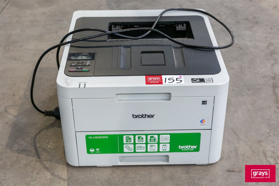 Brother HL-L3230CDW Desk Top Printer Auction (0155-5053186