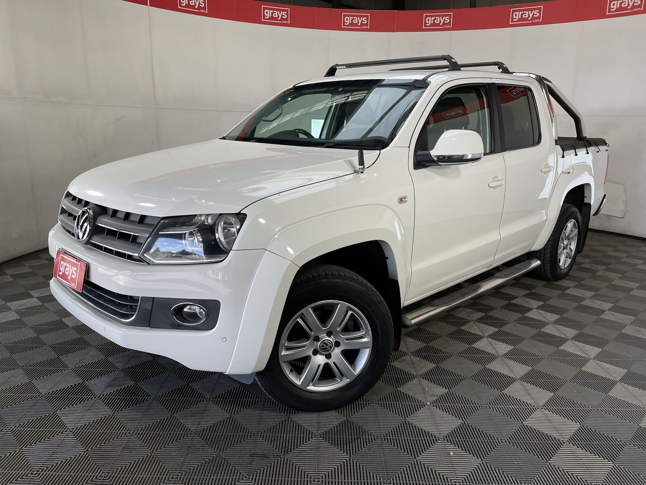 2013 (Comp) Volkswagen Amarok TDI400 HIGHLINE 2H T/Diesel Manual Dual ...