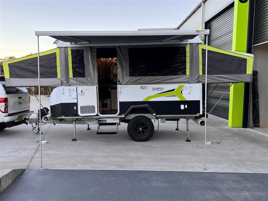 2015 JAYCO SWAN OUTBACK POP TOP CARAVAN 