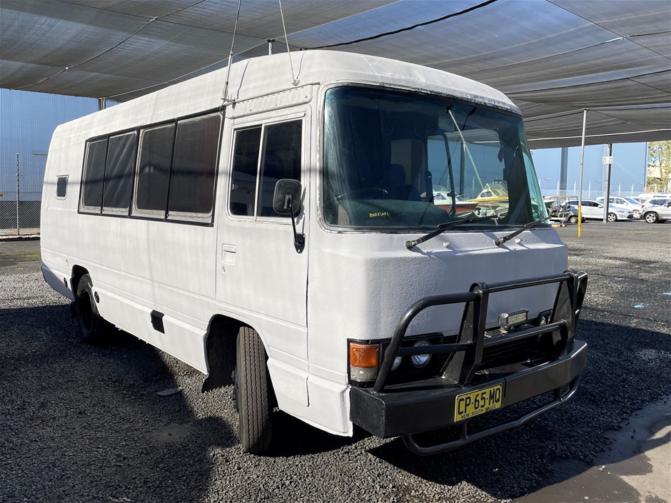 UNRESERVED – 1982 TOYOTA COASTER CAMPERVAN