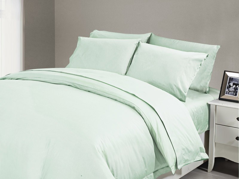 Buy 1200 TC Fitted Sheet Single Minty | Grays Australia