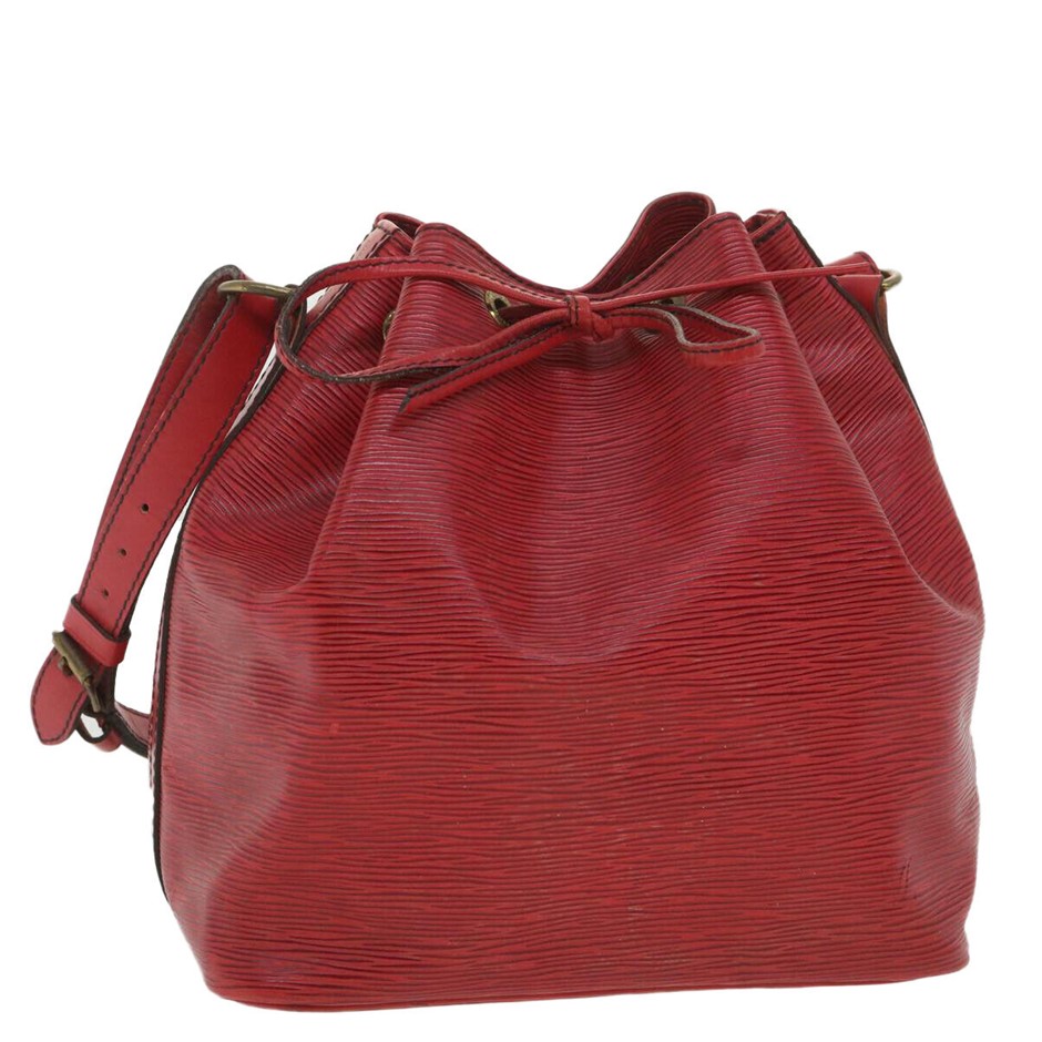 Sold at Auction: Louis Vuitton, LOUIS VUITTON SHOULDER BAG NOE RED