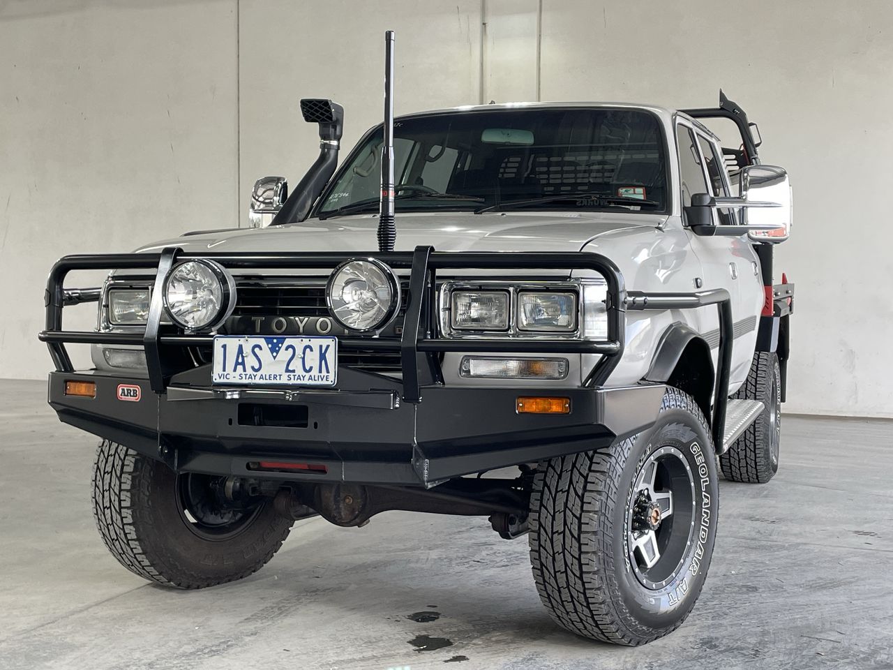 1994 Toyota Landcruiser (4x4) HZJ80 modded Dual Cab Ute