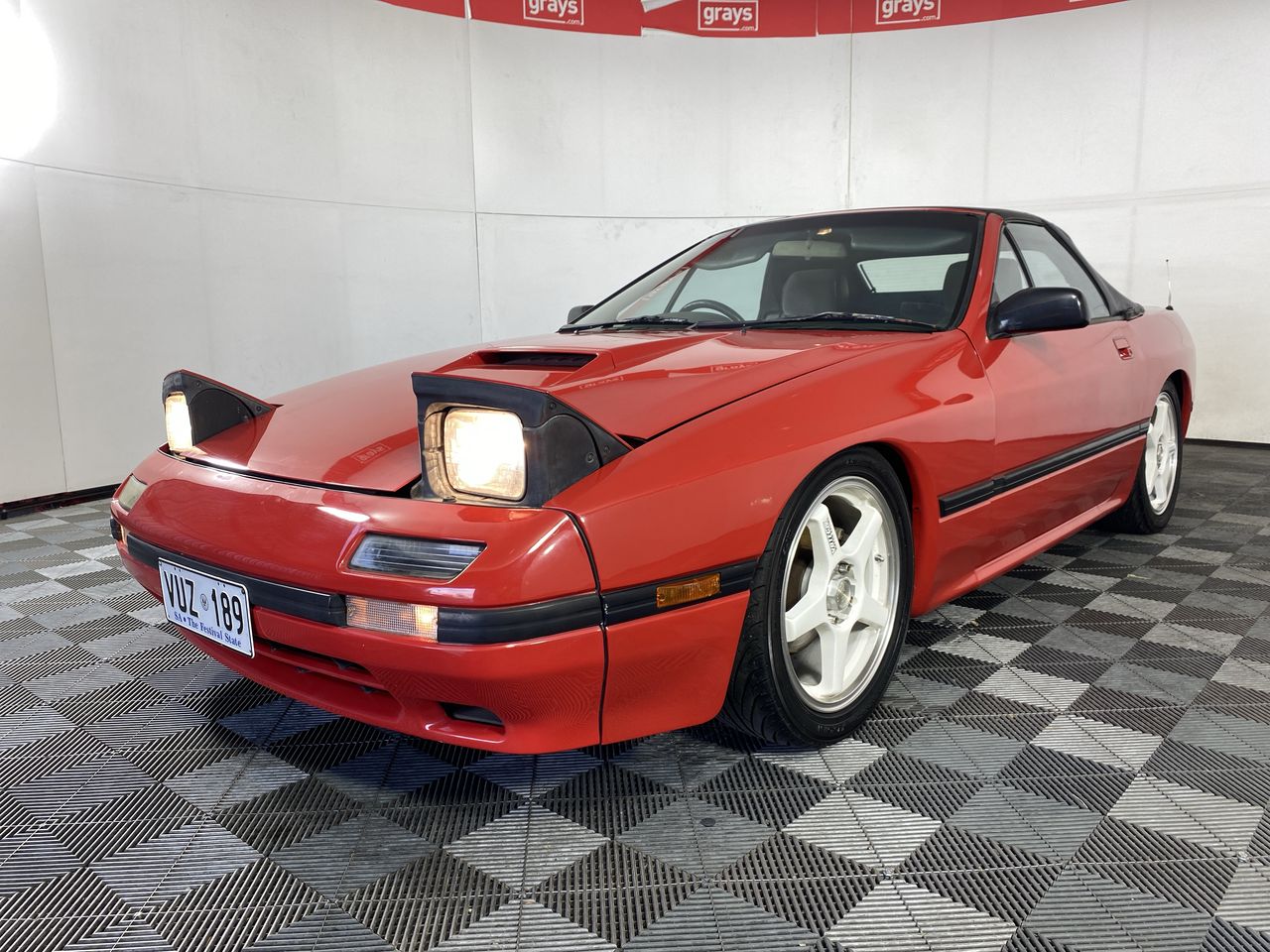 1987 MAZDA RX7 TURBO CONVERTIBLE (AUST.DEL.) Auction (0001-60012214 ...