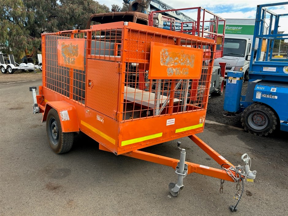 1988 Box/Cage Trailer Auction (0004-3026342) | Grays Australia