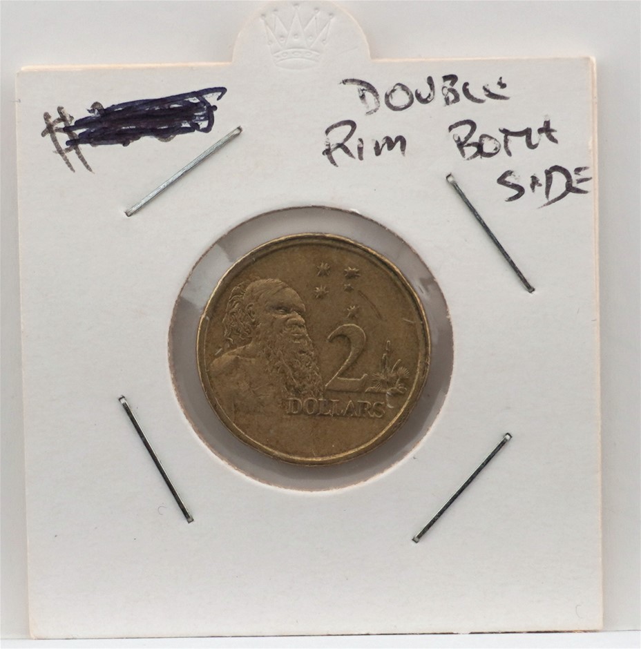 2003 Major Double Rim Error $2 Coin Auction (0011-2554301) | Grays ...