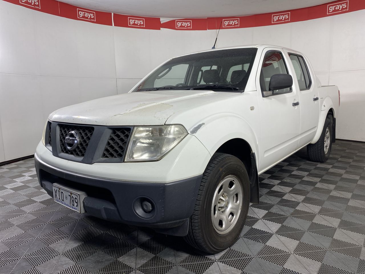 2005 Nissan Navara Rx (4x4) D40 Turbo Diesel Automatic Dual Cab Auction 